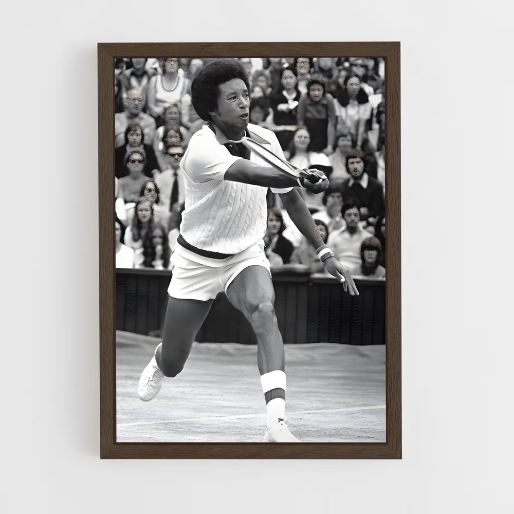 Poster Arthur ashe – affiche Tennis (vue 5)